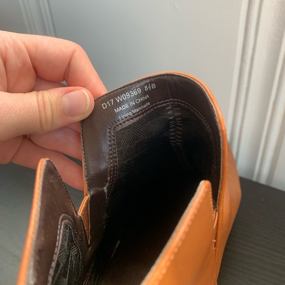 Cole Haan saddle leather ankle boots - Picture 2 of 7